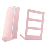 Flannel Jewelry Display Stand Organizer Holder Rack Storage