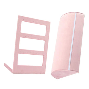 Flannel Jewelry Display Stand Organizer Rack for Bedroom