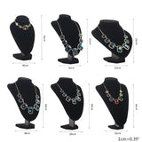 Flannel Jewelry Easel Necklace Display Chest Stand Tower