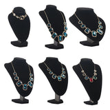 Flannel Jewelry Easel Necklace Display Chest Stand Tower