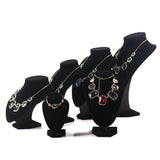 Flannel Jewelry Easel Necklace Display Chest Stand Tower