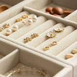 Flannelette Jewelry Display Stackable Jewellery Holder