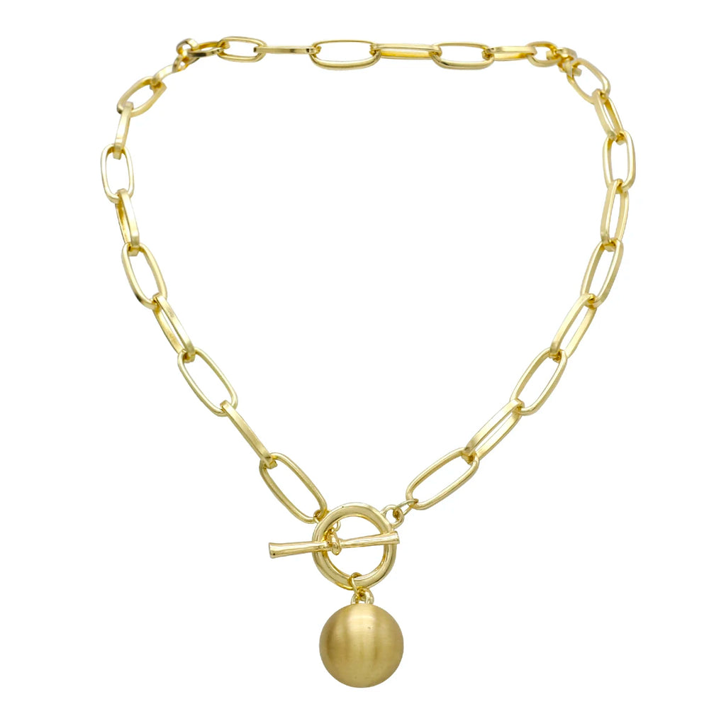 Metal Ball Chain Bracelet for Women, Minimalist Statement Jewelry Gift