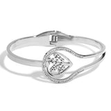 Silver Stainless Steel Bangles Bracelets for Women