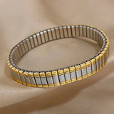 Chunky Charm Stainless Steel Bracelet Bangle for Women
