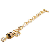 Vintage Leopard Charms Bracelets Metal Chain Jewelry Femme