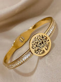 Tree of Life Zircon Bangles for Women