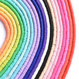 Clay Heishi Beads Rainbow Rubber DIY Craft Bracelet