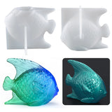 Flat Fish Silicone Resin Mold for DIY Charm Making B85D
