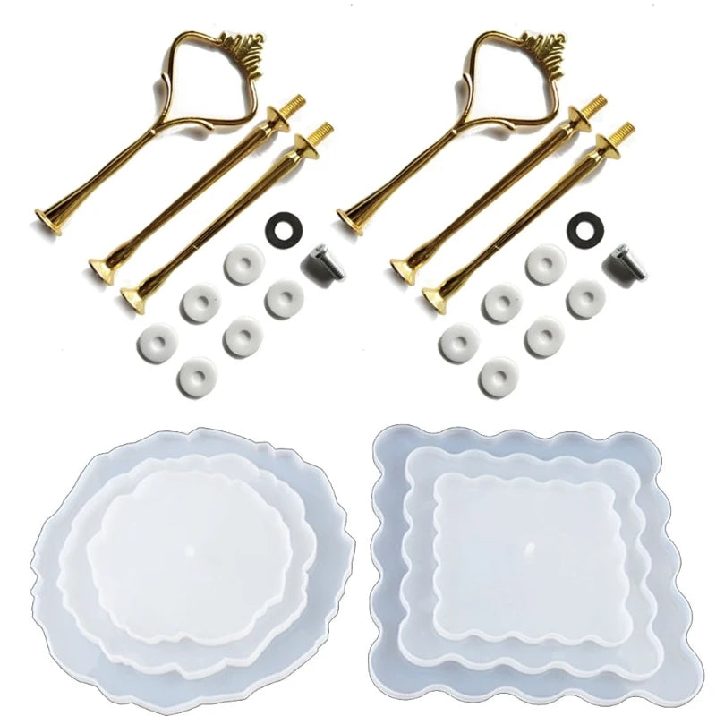 Resin Fruit Tray Shape Silicone Molds for DIY Epoxy Casting