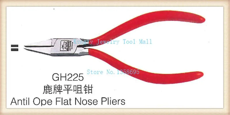 Flat Nose Pliers Side Cutter Beading Tool for Jewelry Making