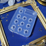 Flat Pills Silicone Epoxy Resin Mold - Jewelry Earring Mold