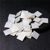 Mother of Pearl Shell Beads Square Shell Pendant for DIY Necklace