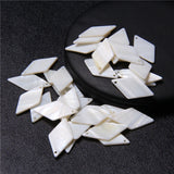 Mother of Pearl Shell Beads Square Shell Pendant for DIY Necklace