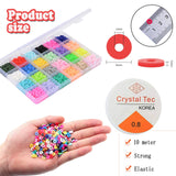 Polymer Clay Spacer Beads Kit for DIY Jewelry Making