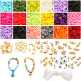 Polymer Clay Spacer Beads Kit for Jewelry Making