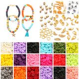 Polymer Clay Spacer Beads Kit for Jewelry Making