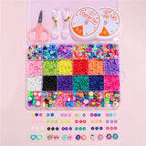 Polymer Clay Spacer Beads Kit DIY Bracelet Necklace Accessories