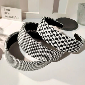 Plaid Striped Headbands Hairbands For Women