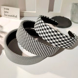 Plaid Striped Headbands Hairbands For Women