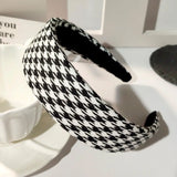 Plaid Striped Headbands Hairbands For Women