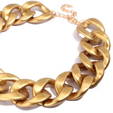 Punk Thick Chain Necklaces Women Hip Hop Choker Necklace Female Chunky