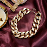 Punk Thick Chain Necklaces Women Hip Hop Choker Necklace Female Chunky