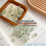 Green Jade and Crystal Grape Couple Bracelet