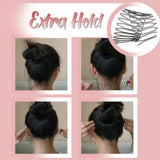 4 PCS Clip-shaped Comb Set for Flyaway Hair Fixer