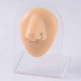 Flexible Human Ear Model Silicone Nose Navel Nipple Tongue Simulation