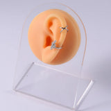 Flexible Human Ear Model Silicone Nose Navel Nipple Tongue Simulation