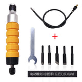 Flexible Shaft Handle Jade Electric Wood Carving Tool