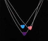 Silver Opal Stone Necklace for Women