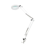 USB 3 Lamp Magnifier Clip Desk Lamp LED Reading Large Lens