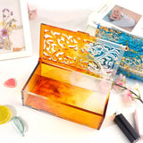 Silicone Mold for Flip Storage Box DIY Pattern Epoxy Resin Mold
