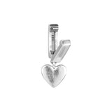 Heart Clip Charm for Reflexions Bracelet 925 Sterling Silver Beads