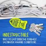 Neoprene Fish Shaped Floating Keychain Boat Key Float Ring
