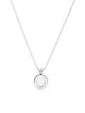 Crown O Necklace 925 Sterling Silver Necklaces for Women