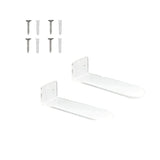 Clear Acrylic Floating Shoe Display Shelves - Wall Mount Showcase Sneaker