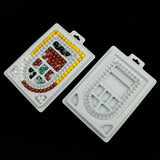 Flocked Bead Board Jewelry Making Measuring Tool DIY Organizer