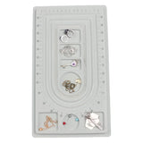 Flocked Bead Board Bracelet Jewelry Tray