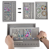 Bead Board Bracelet Beading Organizer Tray Tool