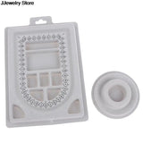 Flocked Bead Board DIY Bracelet Necklace Beading Jewelry Making Organizer Tray