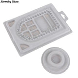 Flocked Bead Board DIY Bracelet Necklace Beading Jewelry Making Organizer Tray