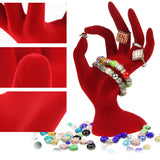 Resin Jewelry Stand Hand Finger Shape Display 17*11cm