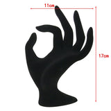 Resin Jewelry Stand Hand Finger Shape Display 17*11cm
