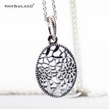 Daisy Lace Necklace 925 Sterling Silver Jewelry For Women