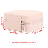 Floral Hexagon Jewelry Box Organizer for Rings and Earrings