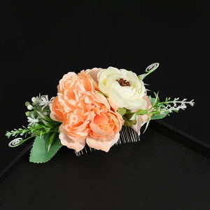 Floral Hair Combs Summer Wedding Hair Accessoires