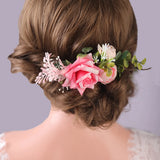 Floral Hair Combs Summer Wedding Hair Accessoires